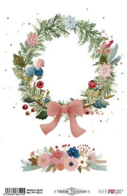PFY-16514 - Thermo Transfers 20x30cm (Christmas Village IV) - pack 3 ud.