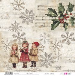 PFY-16519 - Papel Scrap doble cara 180gr 12"x12" (Christmas Memories) - pack 12 ud.