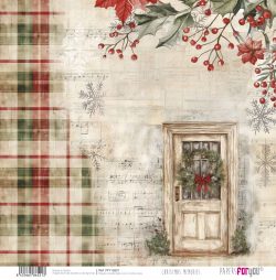 PFY-16521 - Papel Scrap doble cara 180gr 12"x12" (Christmas Memories) - pack 12 ud.