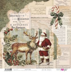 PFY-16524 - Papel Scrap doble cara 180gr 12"x12" (Christmas Memories) - pack 12 ud.