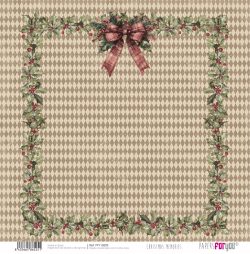 PFY-16525 - Papel Scrap doble cara 180gr 12"x12" (Christmas Memories) - pack 12 ud.