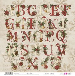 PFY-16527 - Papel Scrap doble cara 180gr 12"x12" (Christmas Memories) - pack 12 ud.