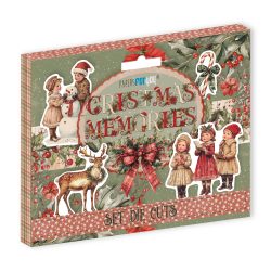 PFY-16536 - Die Cuts 20 pzs 300gr. (Christmas Memories) - pack 5 ud.