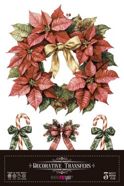 PFY-16556 - Decorative Transfers 20x30cm (Christmas Memories)