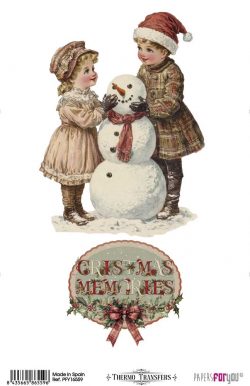 PFY-16559 - Thermo Transfers 20x30cm (Christmas Memories III)