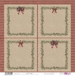 PFY-16564 - Papel Scrap doble cara 180gr 12"x12" (Christmas Memories) - pack 12 ud.