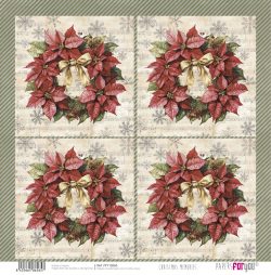 PFY-16565 - Papel Scrap doble cara 180gr 12"x12" (Christmas Memories) - pack 12 ud.