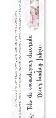 CPFY-10257 - Caja Tela Encuadernar Decorada 70x50cm (Flower Mix) - pack 6 ud.