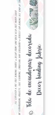 CPFY-3349 - Caja Tela Encuadernar Decorada 70x50cm (Tropical Leaves) - pack 6 ud.