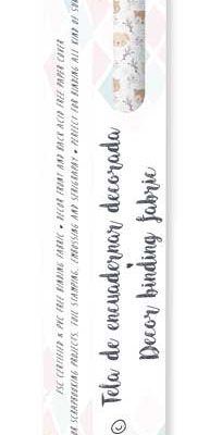 CPFY-3500 - Caja Tela Encuadernar Decorada 70x50cm (Sweet Forest) - pack 6 ud.