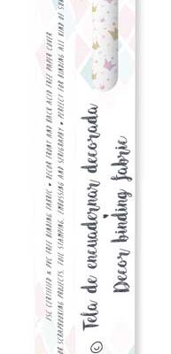 CPFY-3514 - Caja Tela Encuadernar Decorada 70x50cm (Princess) - pack 6 ud.