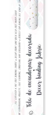 CPFY-3517 - Caja Tela Encuadernar Decorada 70x50cm (Crazy Dots) - pack 6 ud.