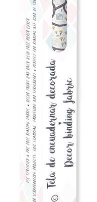 CPFY-3526 - Caja Tela Encuadernar Decorada 70x50cm (Road Trip) - pack 6 ud.