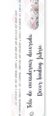 CPFY-3533 - Caja Tela Encuadernar Decorada 70x50cm (Wild Roses) - pack 6 ud.