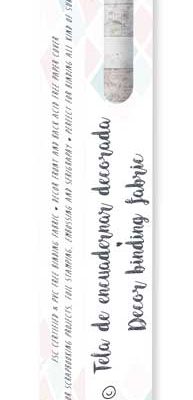 CPFY-3540 - Caja Tela Encuadernar Decorada 70x50cm (Floral Woods) - pack 6 ud.