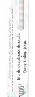 CPFY-3654 - Caja Tela Encuadernar Decorada 70x50cm (Vichy Tierra) - pack 6 ud.
