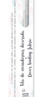 CPFY-4247 - Caja Tela Encuadernar Decorada 70x50cm (Madera Gris) - pack 6 ud.